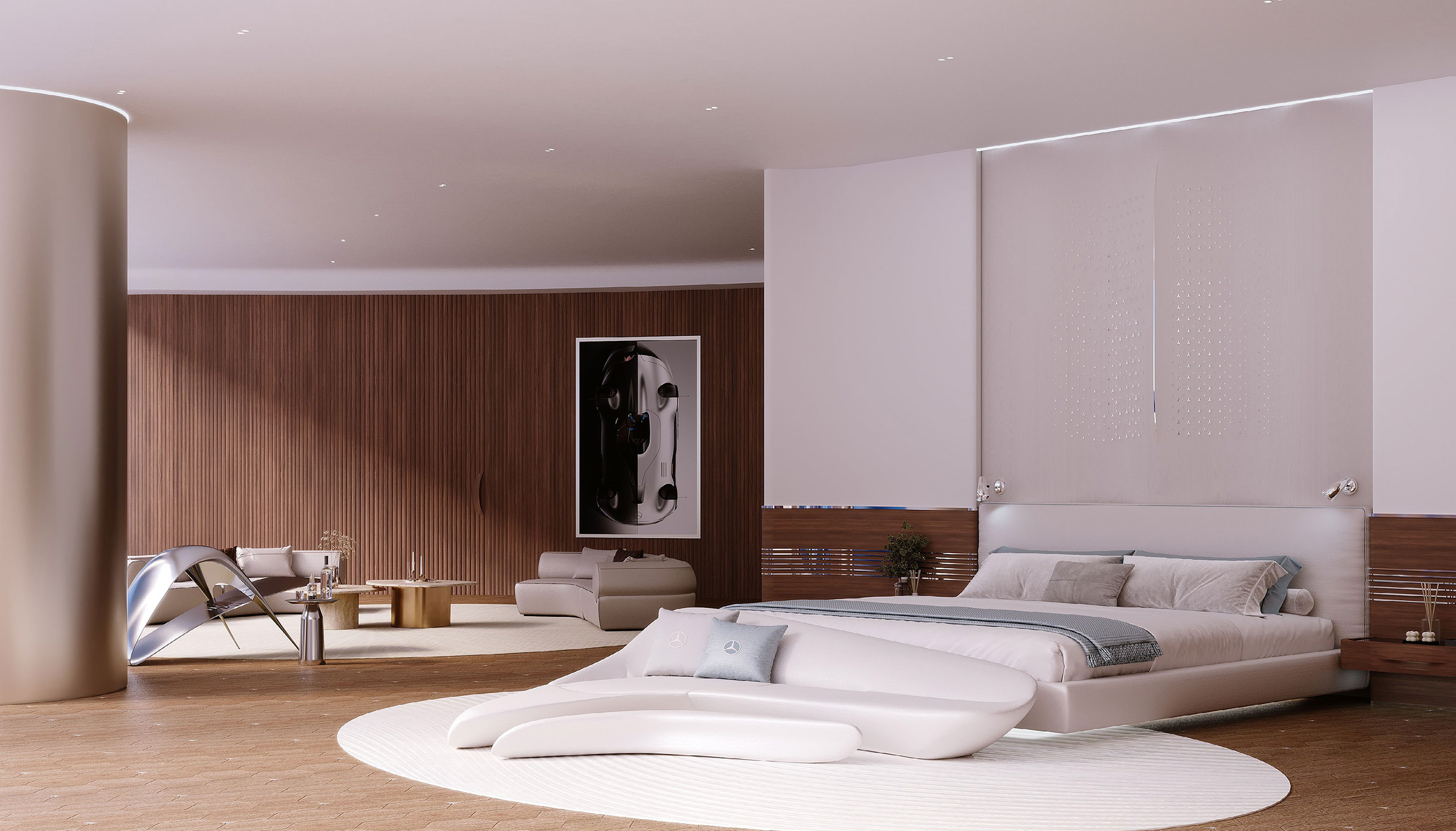 Mercedes Benz Places at Downtown